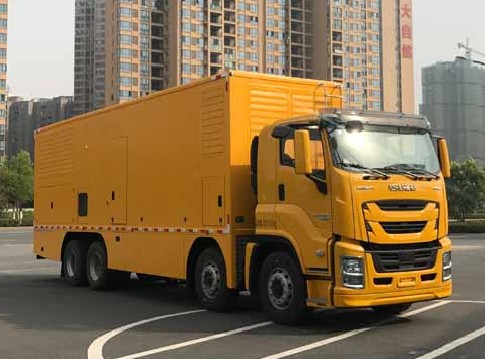 慶鈴五十鈴前四后八100-1000KW應急電源車圖片
